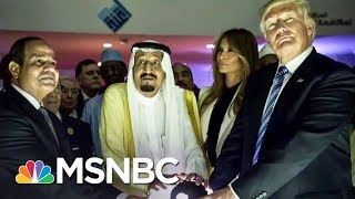 Glowing Orbs amp A Papal Visit Viral Hits From President Trumps Foreign Trip  The 11th Hour  MSNBC [upl. by Bethezel]