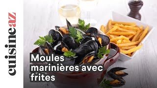 Moules marinières avec frites [upl. by Oalsinatse]