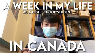 Studying in a Canadian Public High School as a Filipino Student A Week in My Life  Winter 2021 [upl. by Adnarahs79]