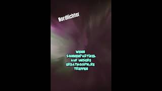 Nordlichter über Deutschland 🇩🇪 northernlights shorts news shortsfeed facts youtube [upl. by Cirdor]