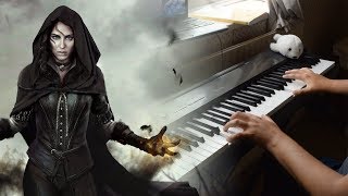 The Witcher 3  Priscillas SongWolven Storm Piano Cover [upl. by Namzed]