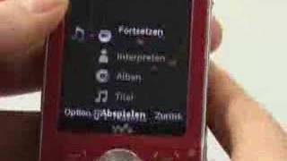 SonyEricsson W910i Musikplayer [upl. by Krischer]