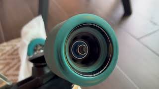 Freebord 83 G3 not R with new bearings Oxelo BR500 [upl. by Vinnie]