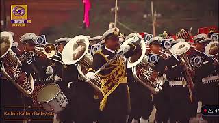 Kadam Kadam song by Military In Beating Retreat ceremony army band [upl. by Nnaharas]