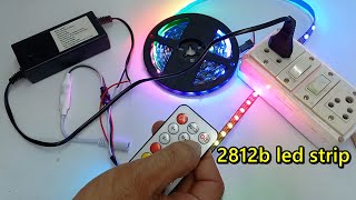 New 2812b Led Strip Unboxing And Review [upl. by Yerffeg136]