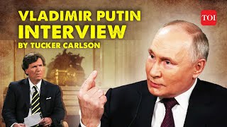 Vladimir PutinTucker Carlsons Most Scandalous Interview  Shocking Confessions Rock the World TOI [upl. by Anuqahs]