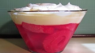 Mums Trifle Recipe from the 1970s [upl. by Norahc]