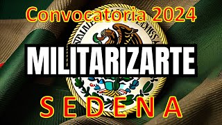 SEDENA Convocatoria 2024  Militar  Secretaria de la Defensa Nacional [upl. by Gnouc]