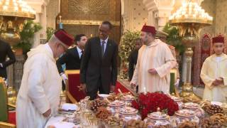 President Kagame begins 2 day official visit to the Kingdom of Morocco [upl. by Eirrehc]