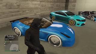 CUSTOMISATION DE LA GROTTI CARBONIZZARE MODÉES GTA5 ONLINE EN 1 43 PS4 [upl. by Adivad]