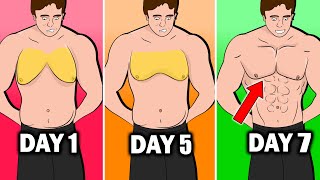 7 Min Exercise to Get Rid of Your Chest Fat [upl. by Lareneg869]