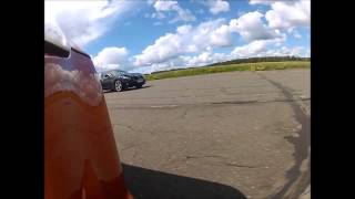 14mile Drag Race Coobcio Nissan 350Z Vs Supercharged Infiniti M37s 20062013 Lotnisko Konarzyny [upl. by Ahsal]