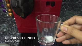 Nespresso coffee in Lungo Cups [upl. by Niknar]