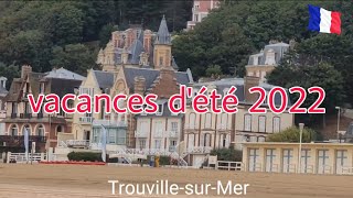 plage de TrouvillesurMer  lete 2022 [upl. by Faustine]