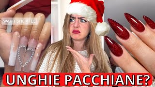 ATROCI UNGHIE di NATALE PACCHIANE e non REACTION COMPILATION CHRISTMAS nail art TikTok [upl. by Faith144]