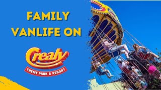 Crealy Theme Park Resort  Amazing Value Full Time Family Vanlife [upl. by Inafets518]