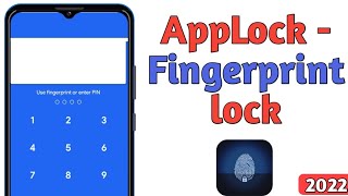 AppLock  Fingerprint lock 2022  Applock can lock Apps hide Photos and AppLocker with fingerprint [upl. by Reffotsirk462]