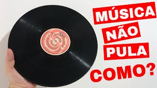 COMO SALVAR UM DISCOS DE VINIL QUE ESTÁ PULANDO E DEIXAR A MÚSICA TOCANDO NORMALMENTE DE NOVO [upl. by Ibbor289]