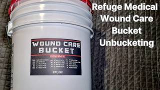 Unboxing the Refuge Medical Wound Care Box Be Prepared for Anything [upl. by Aciruam480]