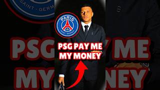 Kylian Mbappe sent fourword message to PSG mbappe football [upl. by Edieh]