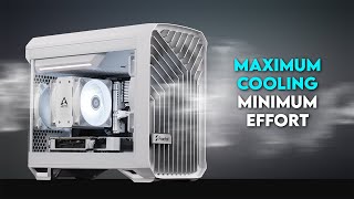 A Perfect ITX PC Build For Beginners  Fractal Design Torrent Nano Mini ITX Gaming PC Build [upl. by Korten]