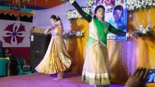 Pinga Dance performance by anonna amp athoi [upl. by Aurthur]