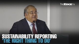 NEWS Sustainability reporting ‘the right thing to do’ [upl. by Einyaj]