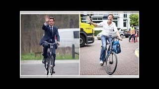 Meet Prime Minister Mark Rutte of Netherlands who cycles to work everyday photos [upl. by Noraf]