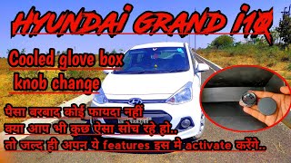 hyundai grand i10 cooled glove box installCar cooled glove box knob installationglove box knob i10 [upl. by Maxfield]