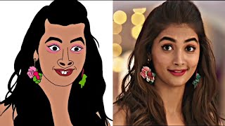 Butta Bomma Full Video Song Drawing funny Meme🤣🤣  Alavaikunthapurramuloo  Allu Arjun  Pooja Hegde [upl. by Gregorius]