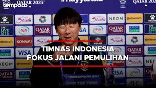 Usai Kalah dari Jepang Shin Tae yong Sebut Timnas Indonesia Butuh Jam Terbang Bangun Serangan [upl. by Iris488]