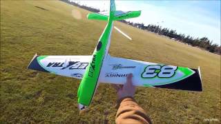 EFXtra from Durafly 4s Radar gun runs By Hobbyking [upl. by Bixler]