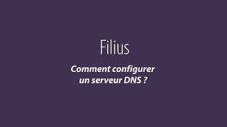 Filius  Comment configurer un serveur DNS [upl. by Idaf491]