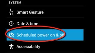 How To Schedule power on  off in android mobile phone Settings [upl. by Afra]