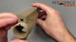 Aero Precision AR15 XL Assembled Upper Receiver FDE Unboxing  APAR611320AC No Commentary [upl. by Leid743]