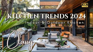 Indoor amp Outdoor Kitchen Design Styles and Innovation  KITCHEN DESIGN TRENDS 2024 [upl. by Annairol]