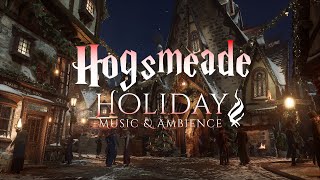 Christmas at Hogsmeade  Hogwarts Legacy Music and Ambience  Harry Potter [upl. by Skill188]