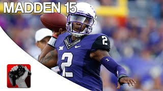 Madden NFL 15 How to Create Trevone Boykin [upl. by Pren964]