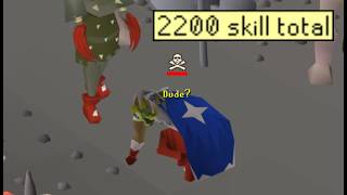 Antipking in Wildy to 2200 Total Level [upl. by Buddy]