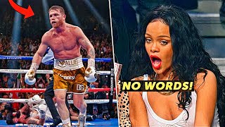 Entire Audience Was Shocked by Canelos Punch The most Brutal Fight of Canelo Alvarez career [upl. by Einna]