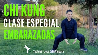 CHIKUNG CLASE ESPECIAL EMBARAZADASQigong ejerciciosautomasaje y Digitopunturagestaciónpreparto [upl. by Hallock982]