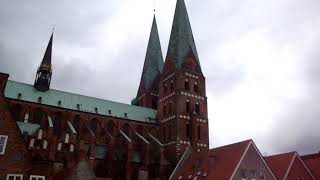 Lübeck St Marien Einweihung der neuen Glocken [upl. by Anitnatsnoc]