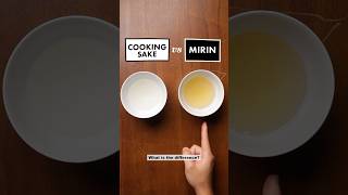 Cooking Sake vs Mirin There is a difference [upl. by Philana]