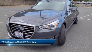 2019 Genesis G90 33T Premium Richmond Pinole Berkeley Concord Vallejo [upl. by Egor39]