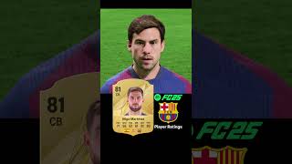 FC25 Barcelona Ratings fc25 fc25ratings [upl. by Enelram302]