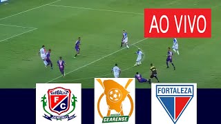 BARBALHA CE X FORTALEZA AO VIVO COM IMAGEM I CEARENSE 2024 ASSISTA HOJE [upl. by Atnod]