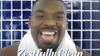 Zest Body Wash commercial with Craig Ironhead Heyward 1998 [upl. by Huan]