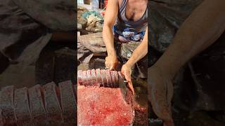 Amazing Big Head Fish Cutting Skills In Bangladesh fish Market By Expert Cutter shorts [upl. by Sualakcin]