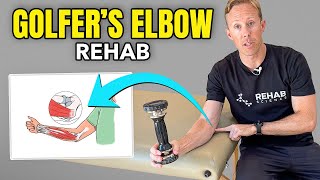 4 Home Exercises for Golfers Elbow [upl. by Eanore167]