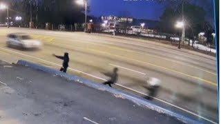 11yearold shot several times Atlanta police search for three suspects [upl. by Adnorrehs]